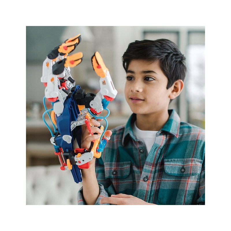 Hydrauliczna Ręka Cyborga - Zestaw Konstrukcyjny dla Dzieci +8 lat